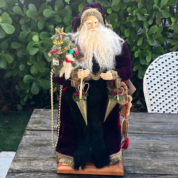 LYNN HANEY "Victorian Keepsakes" SANTA LIMITED EDITION #1130 SIGNED 2000 - Picture 1 of 16